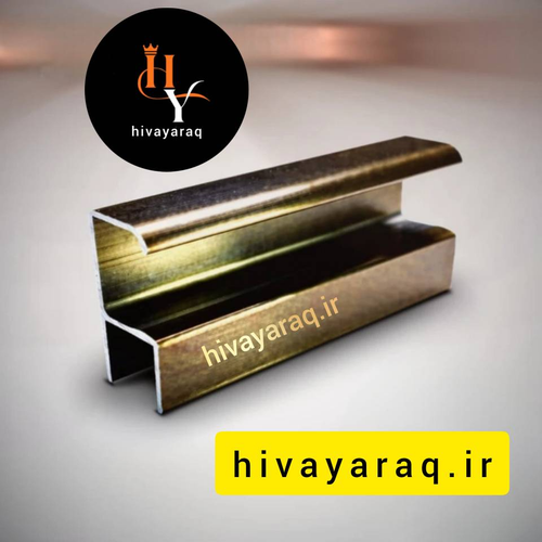 دستگیره هلالی مشکی آلومینیومی 3 متری