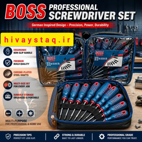 ست پیچگوشتی ۱۰ عددی Boss A