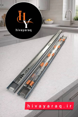 ریل کابینت سه تیکه عرض 4.5 آراکس سایز 20 سانتیمتر